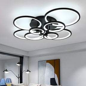 Unique Design Multi-circle LED Living Room Ceiling Light