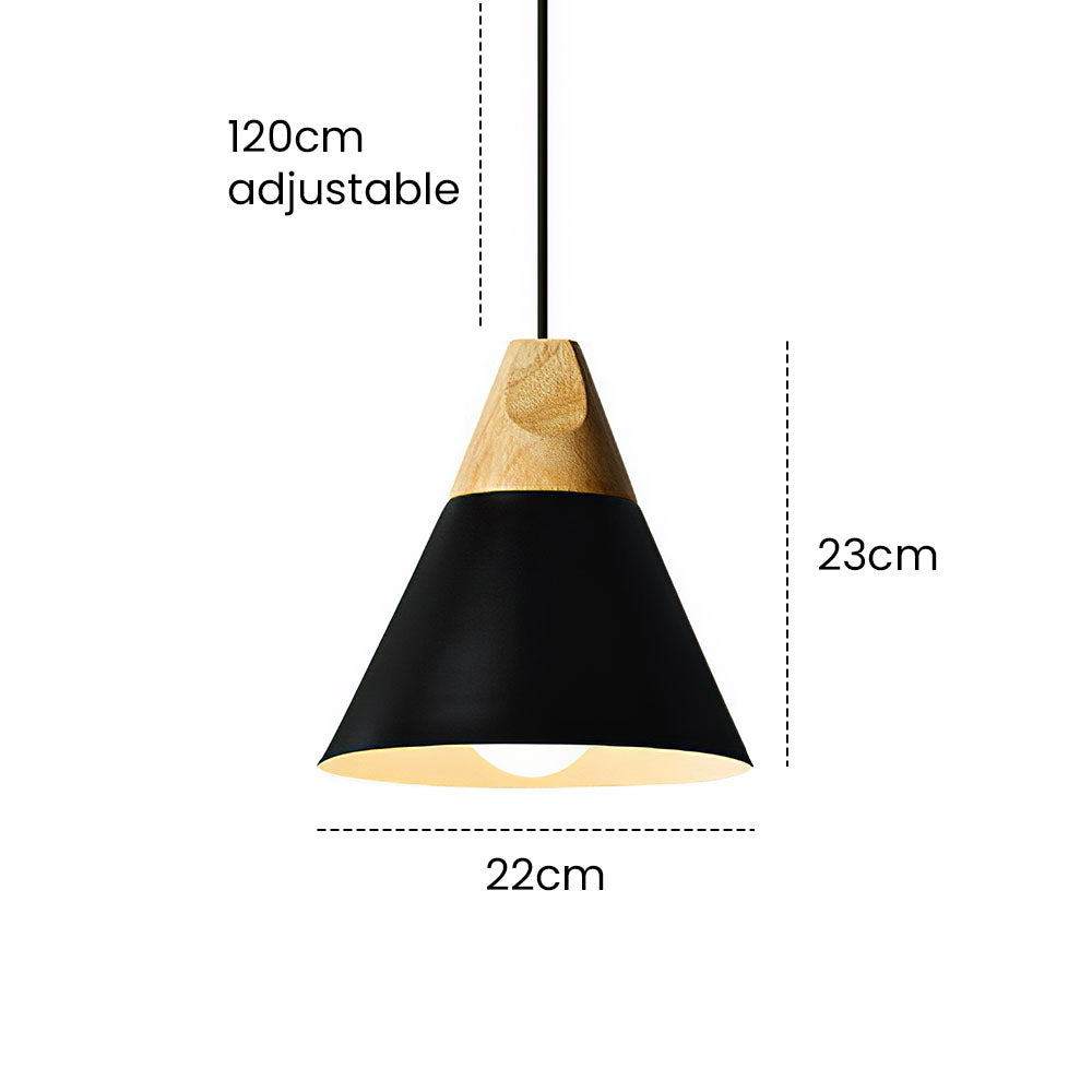 Nordic Simple Dining Room Colorful Pendant Lights