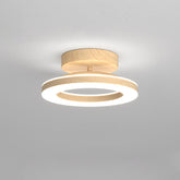 Acrylic Round LED Ceiling Light For Hallway Entrance