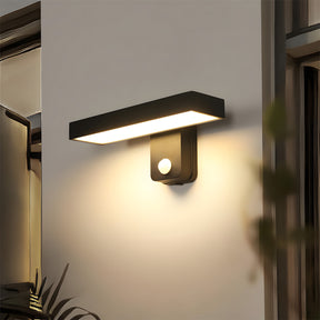 Stylish LED IP65 Motion Sensor Aluminium Porch Wall Lights