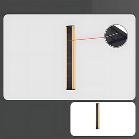 Modern Exterior Solar Wall Lights for House Garage Porch Patio, Dusk to Dawn