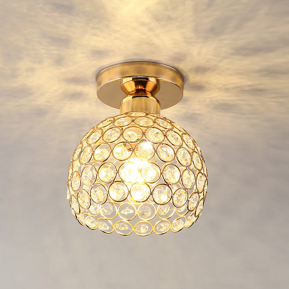 Contemporary Design Gold Glass Hallway Ceiling Lighting