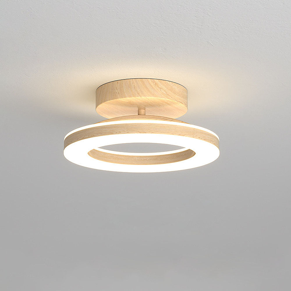 Acrylic Round LED Ceiling Light For Hallway Entrance