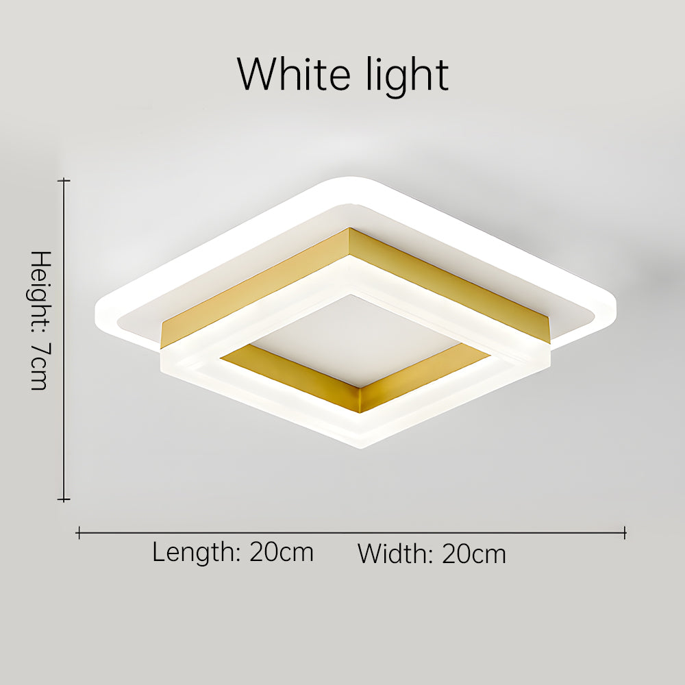 Square Hallway LED Ceiling Lights