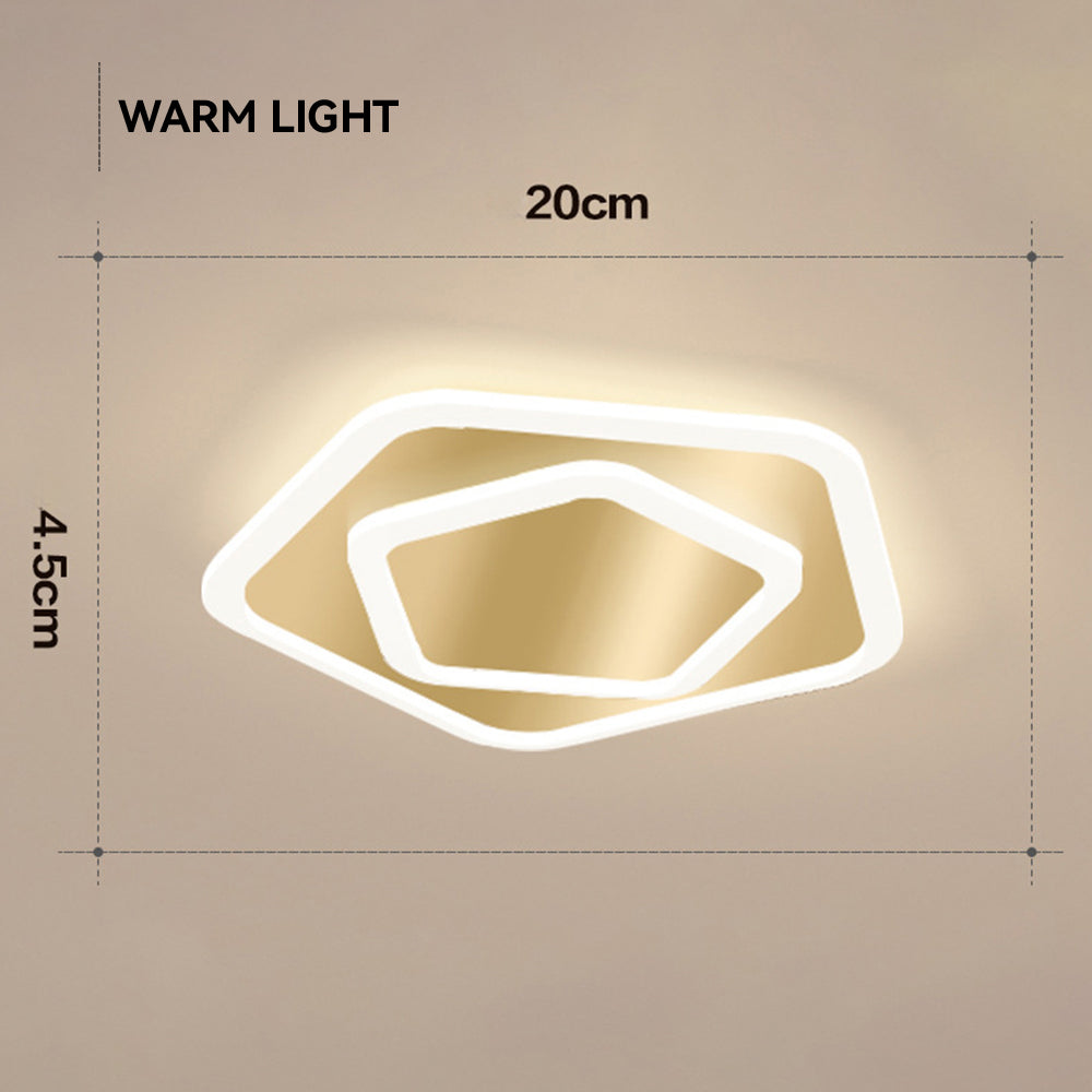 Simple Design Medal LED Ceiling Lamp for Bedroom