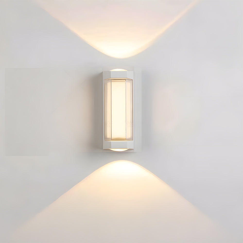 LED Waterproof Up and Down Outdoor Wall Lighting for Garden Halls Terrace Patio