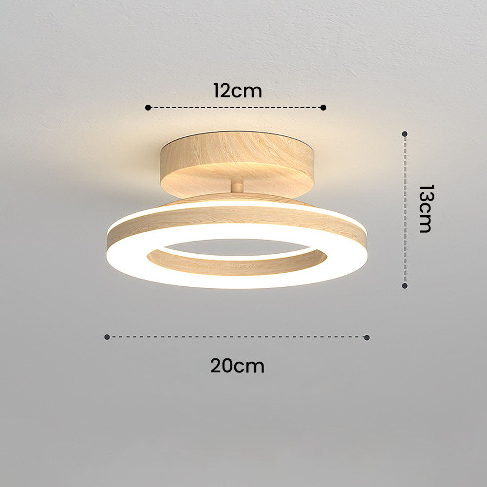 Contemporary Acrylic Round Hallway LED Ceiling Light