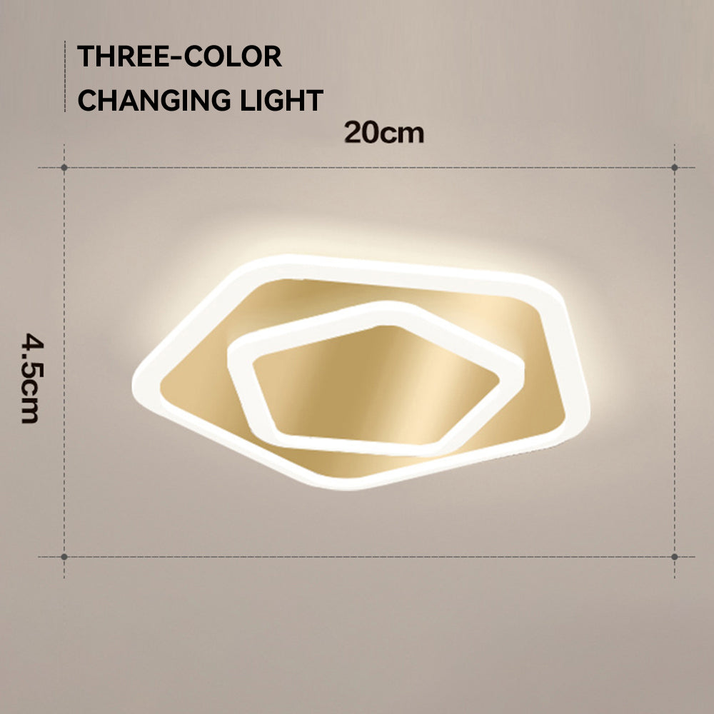 Simple Design Medal LED Ceiling Lamp for Bedroom