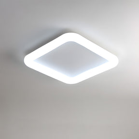 Minimalist Nordic White LED Ceiling Light For Living Room