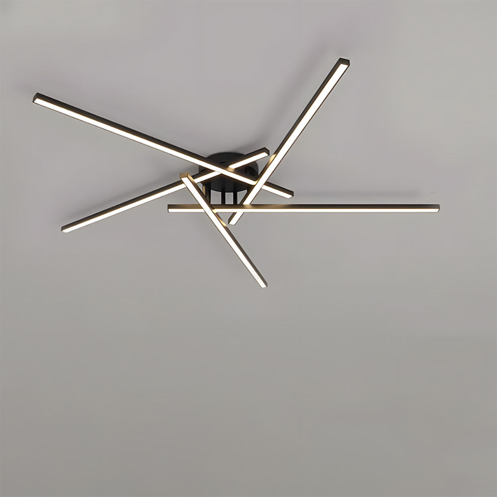 Modern Contemporary Abstract LED Ceiling Lights for Living Room Bedroom