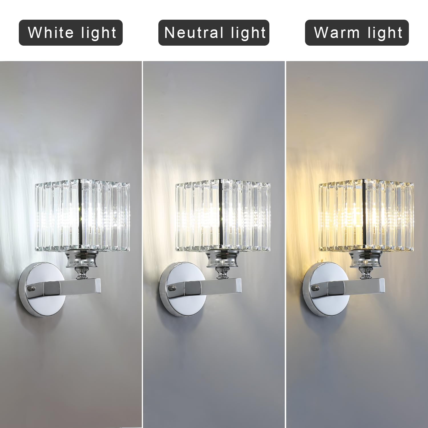 Modern minimalist Crystal Lights