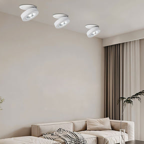 360° Rotatable Adjustment Round Aluminum LED Ceiling Downlights For Hallway