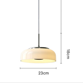 Nordic Bauhaus Glass LED Pendant Lighting