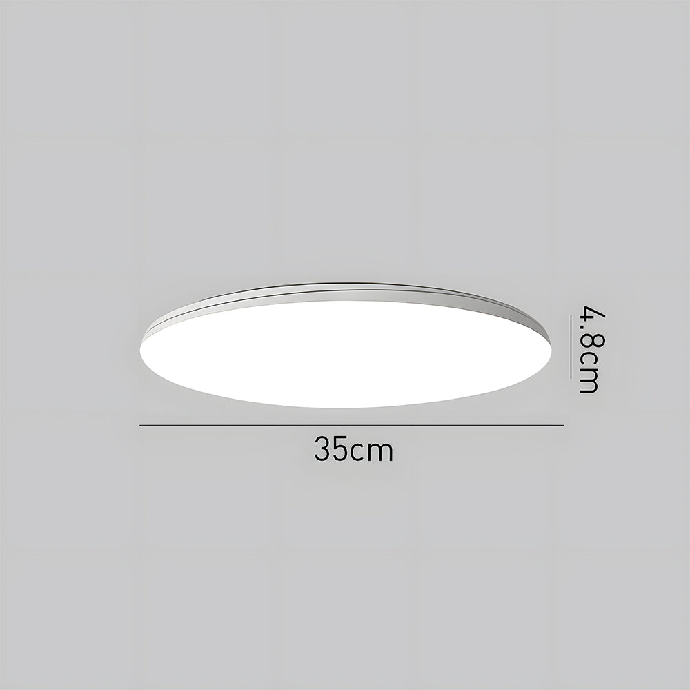 Simple PP Material LED Bedroom Ceiling Lights