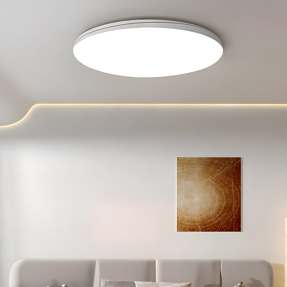 Simple PP Material LED Bedroom Ceiling Lights