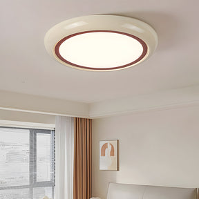 Retro Minimalist Round Acrylic Bedroom LED Ceiling Lights