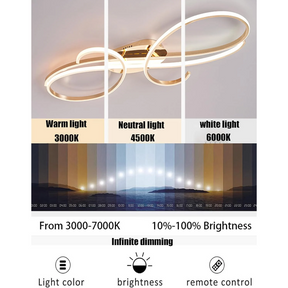 Modern Flush Mount LED Ceiling Lights for Living Room Bedroom