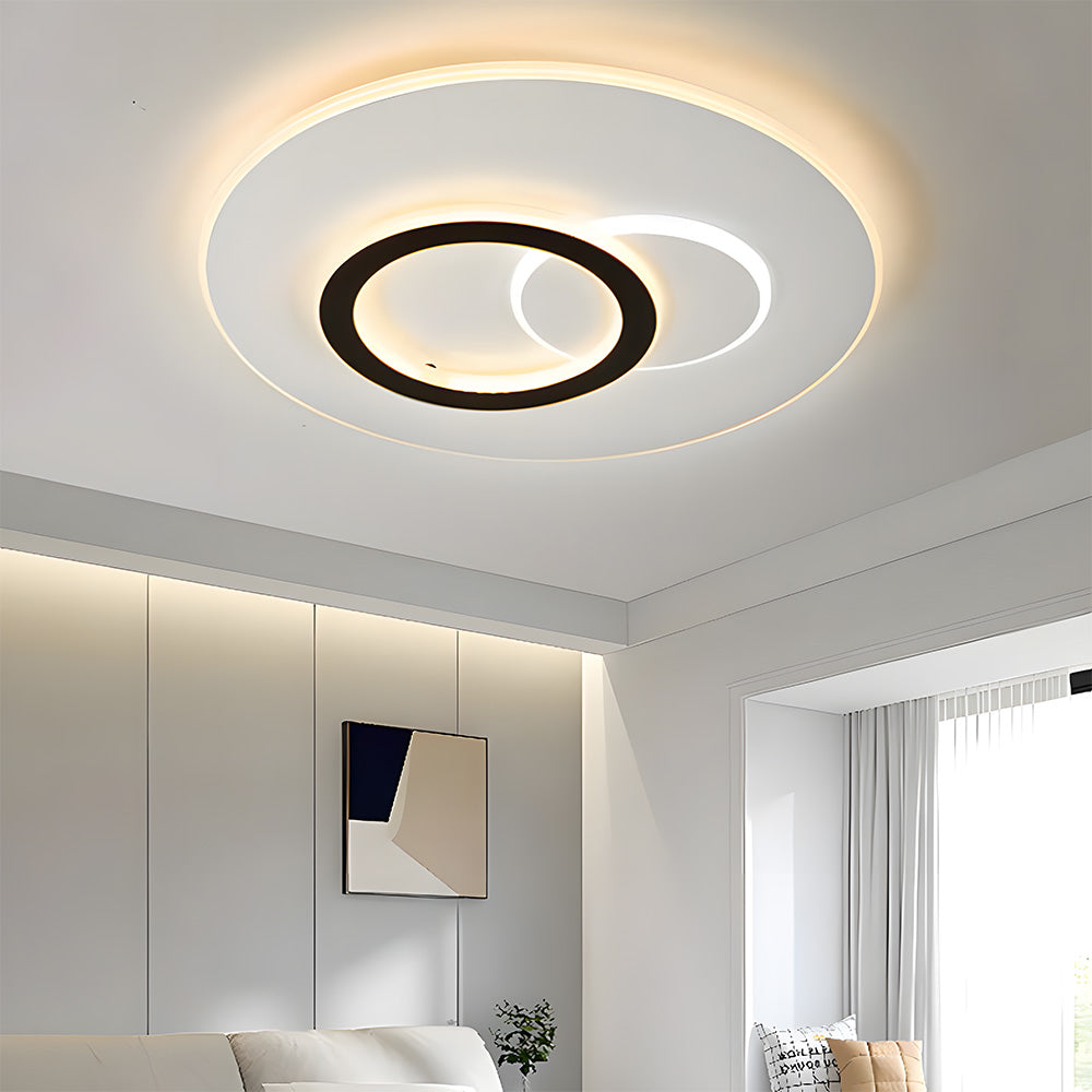 Minimalist Ultra-thin Metal Living Room Led Ceiling Lights