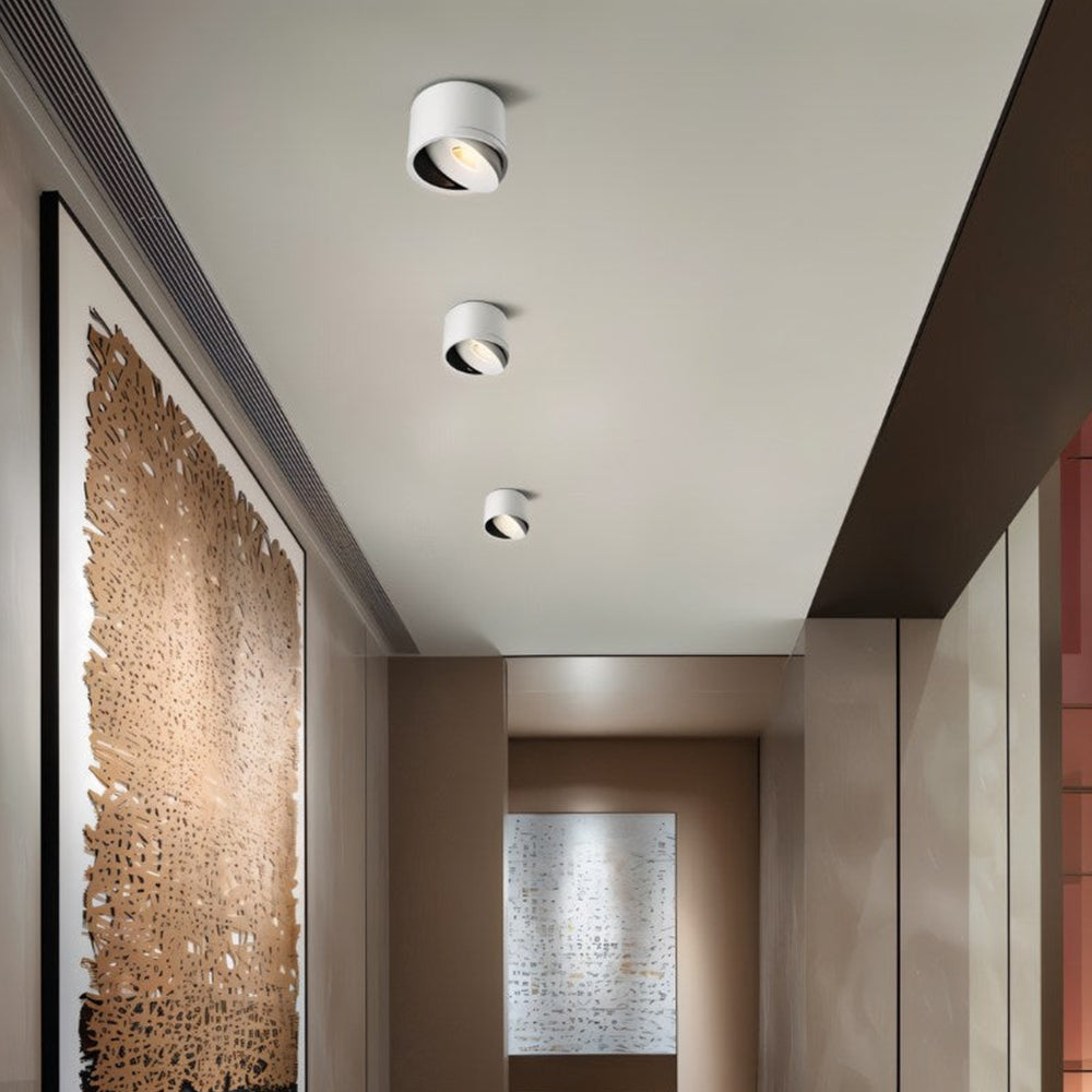 Minimalist Aluminum LED Ceiling Downlights For Hallway