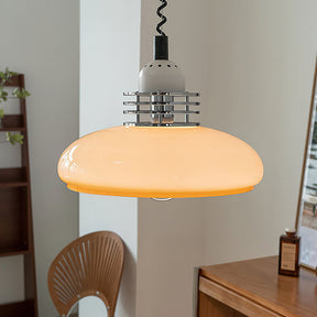 Bauhaus Brown Glass Pendant Light For Living Room