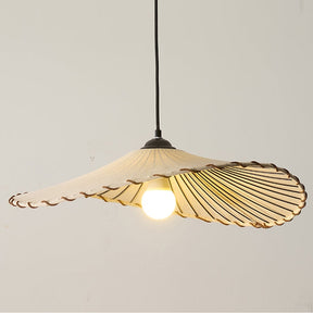 Wabi-Sabi Vintage Lotus Leaf Pendant Lamp