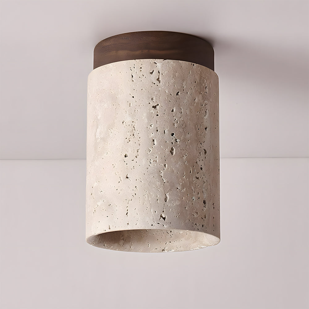 Cylindrical Ceiling Lamp for Entryway Porch Corridor Hallway