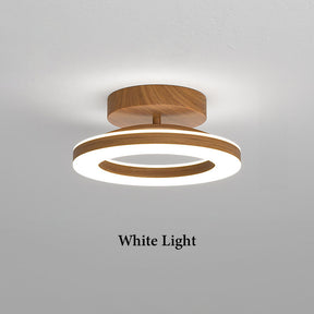 Acrylic Round LED Ceiling Light For Hallway Entrance