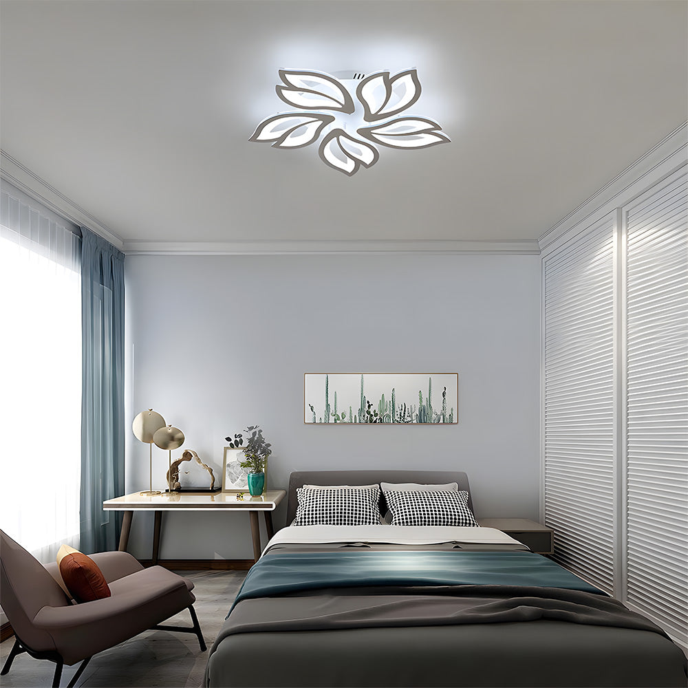 Creative Design Petals White Ceiling Light For Living Room