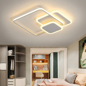 Elegant Acrylic LED Flush Mount Bedroom Ceiling Lamp