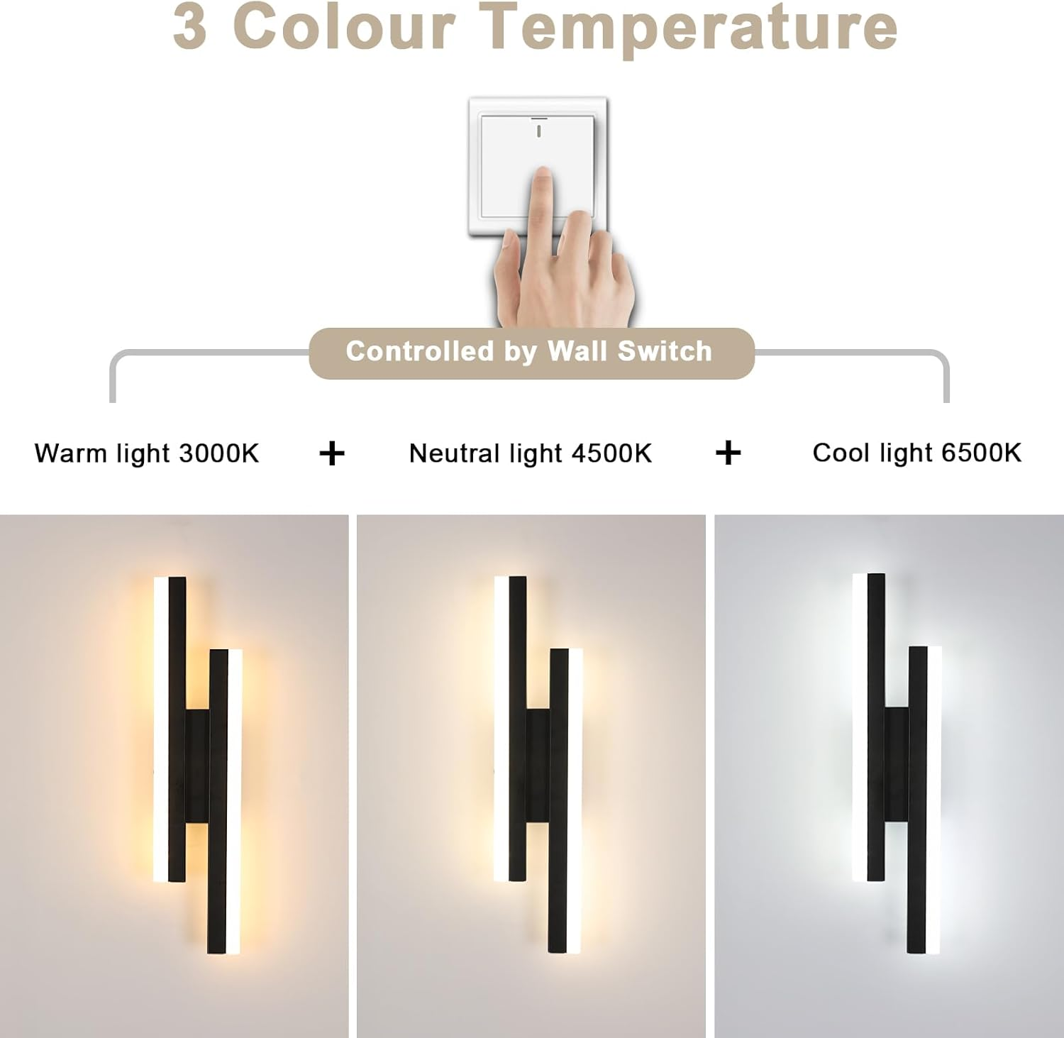 Long Acrylic Wall Sconce Living Room LED Wall Lights