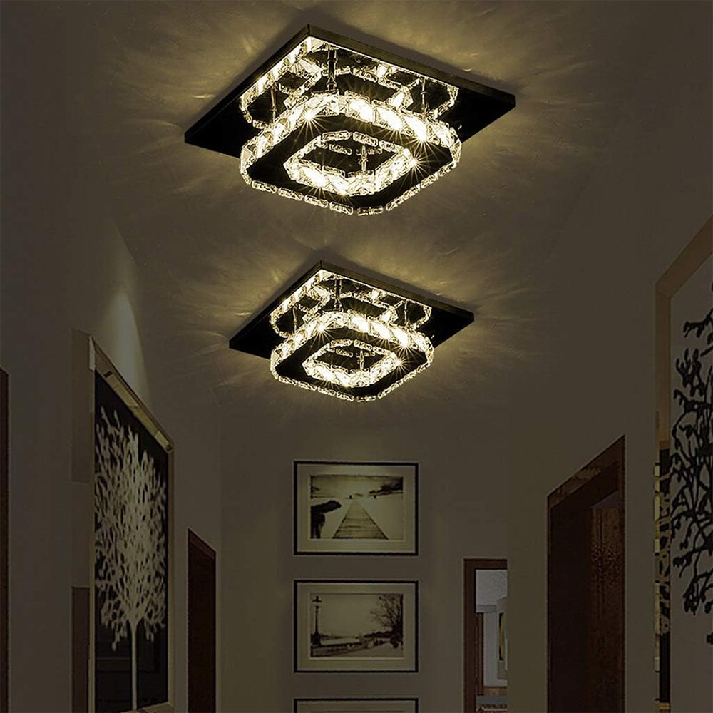 Luxurious Crystal Hallway LED Ceiling Lights