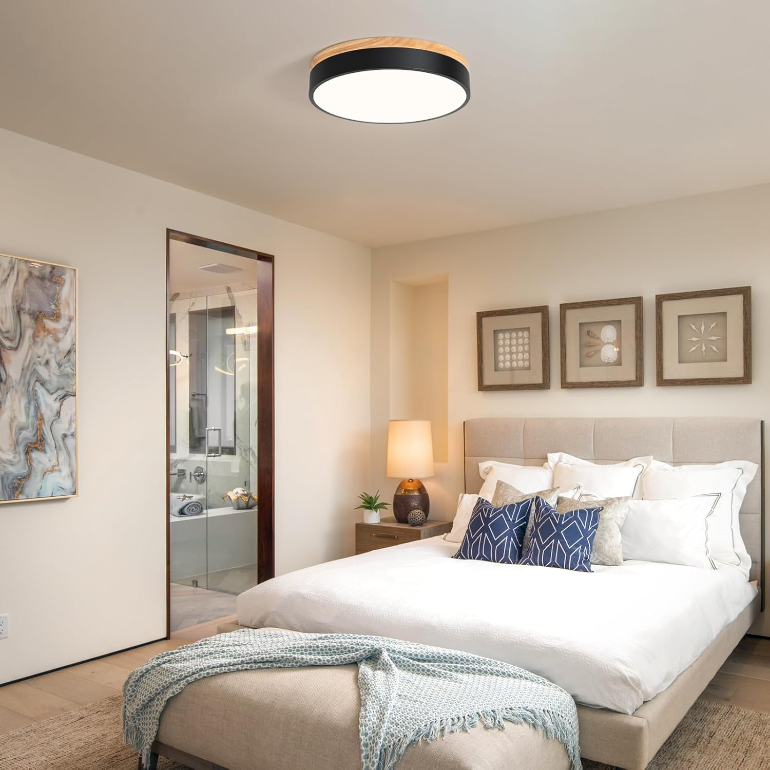 Modern LED Flush Mount Ceiling Light