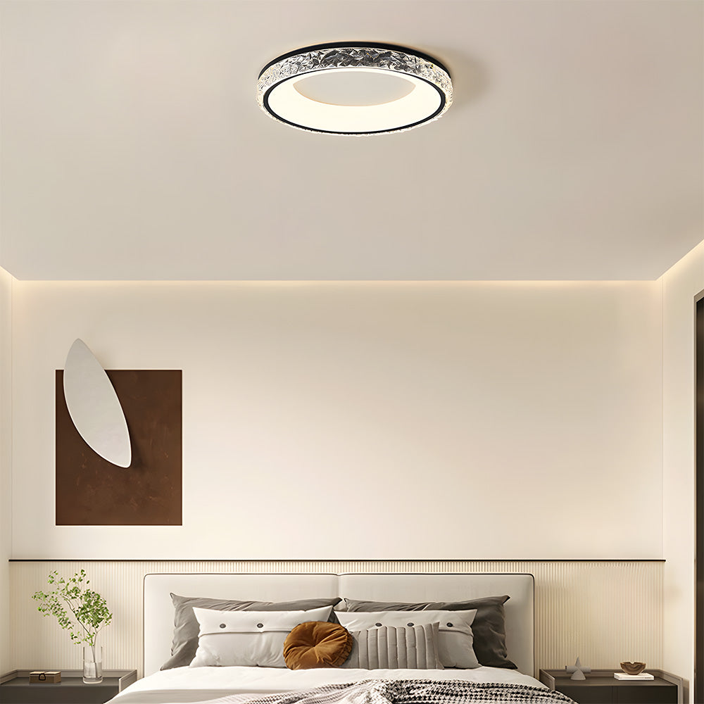 Modern Iron Dimmable LED Living Room Ceiling Lights