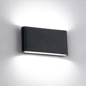 Modern Waterproof Aluminum Up and Down LED Wall Sconce For Living Room