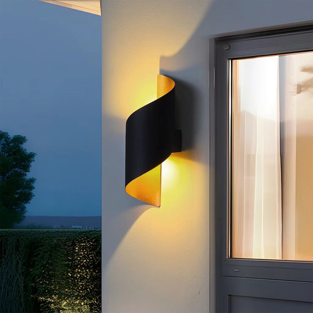 Waterproof Stylish Minimalist LED Aluminum Wall Lights