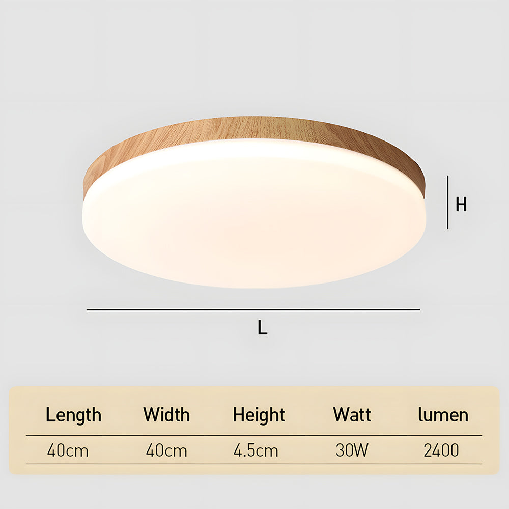 Modern Round LED Flush Ceiling Lights For Bedroom Living Room