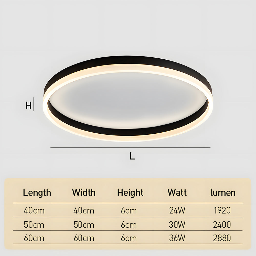 Modern Round Ceiling Lights LED for Living Room Bedroom Kitchen