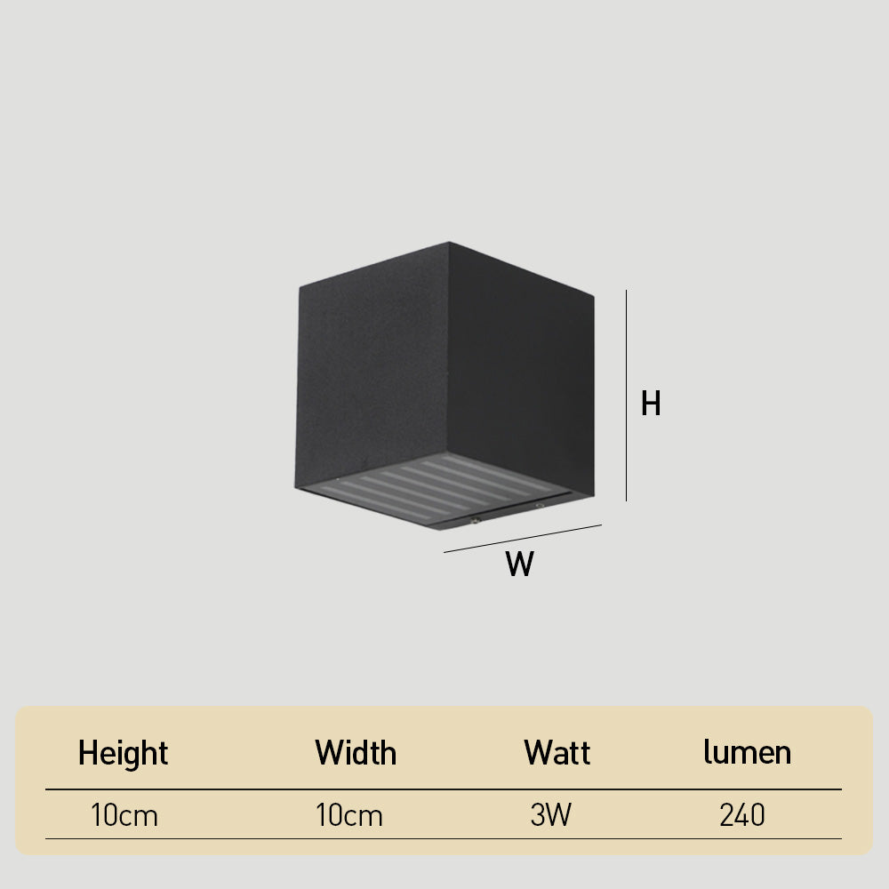 Outdoor IP65 Waterproof Up Down Wall Lights Wall Lamps