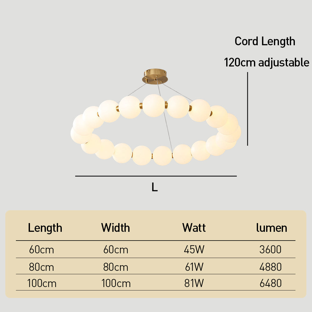 Bubble LED Chandeliers Kitchen Island Pendant Light
