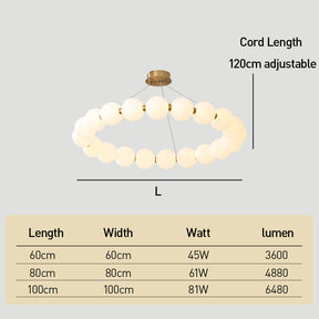 Bubble LED Chandeliers Kitchen Island Pendant Light