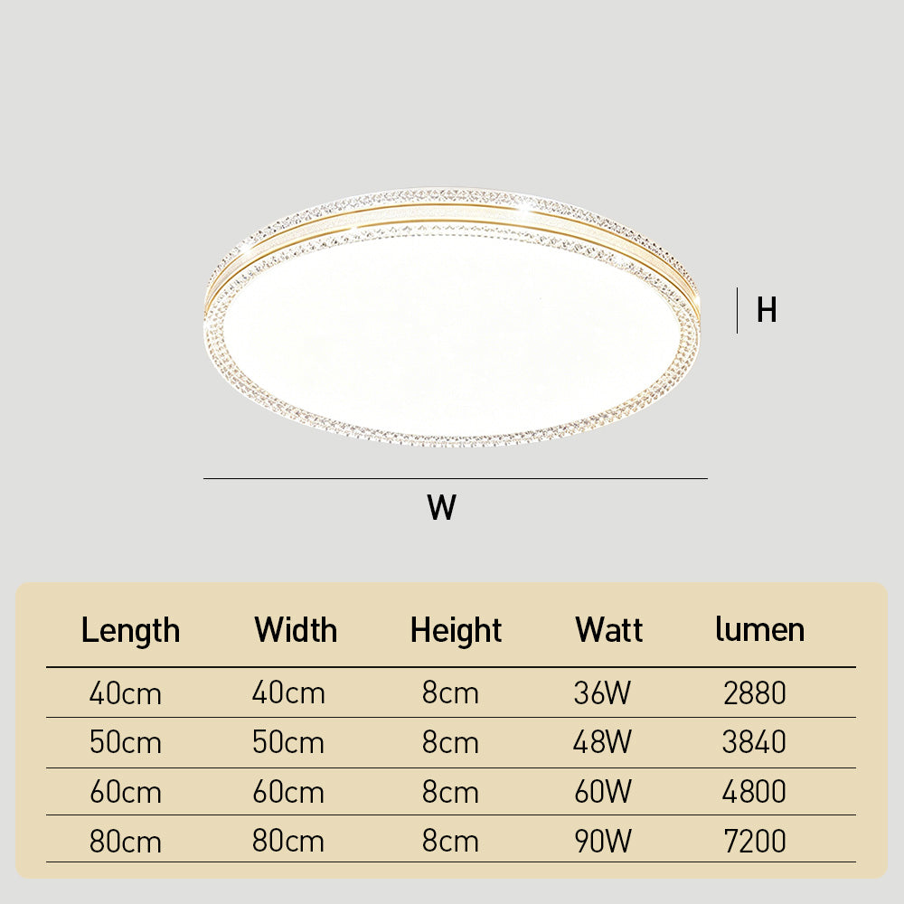 Minimalist Acrylic LED Ceiling Lights for Bedroom Living Room
