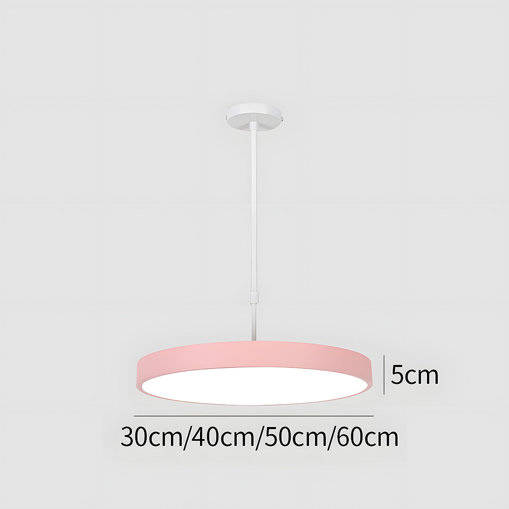 Modern Disc Pendant Light For Kitchen Island