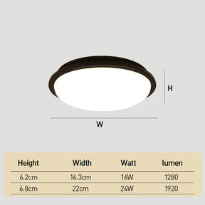 Modern Waterproof LED Outdoor Ceiling Lights for Porch Balcony