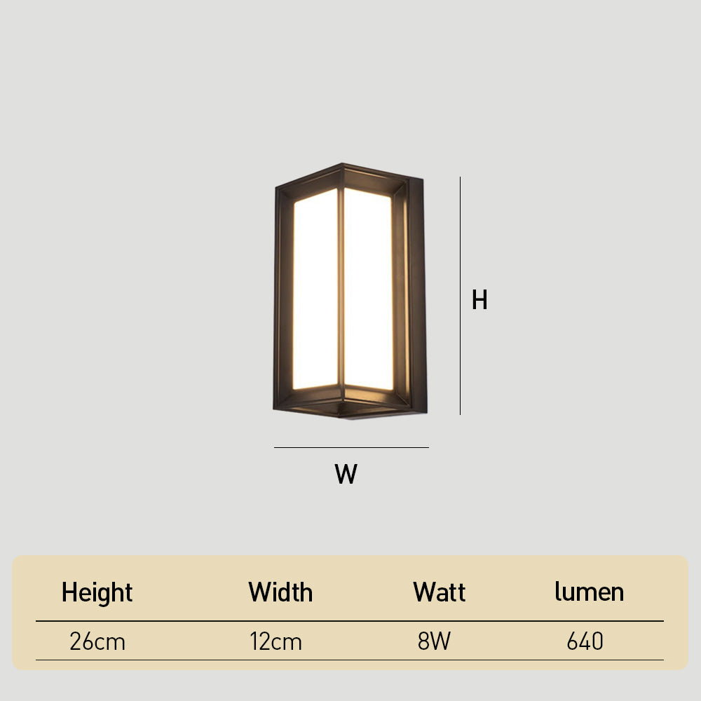 Outdoor LED Lighting Waterproof IP65 Exterior Lamp