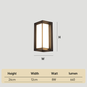 Outdoor LED Lighting Waterproof IP65 Exterior Lamp
