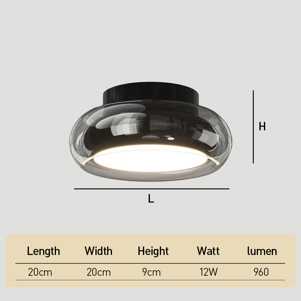Modern cream style hallway led ceiling lights