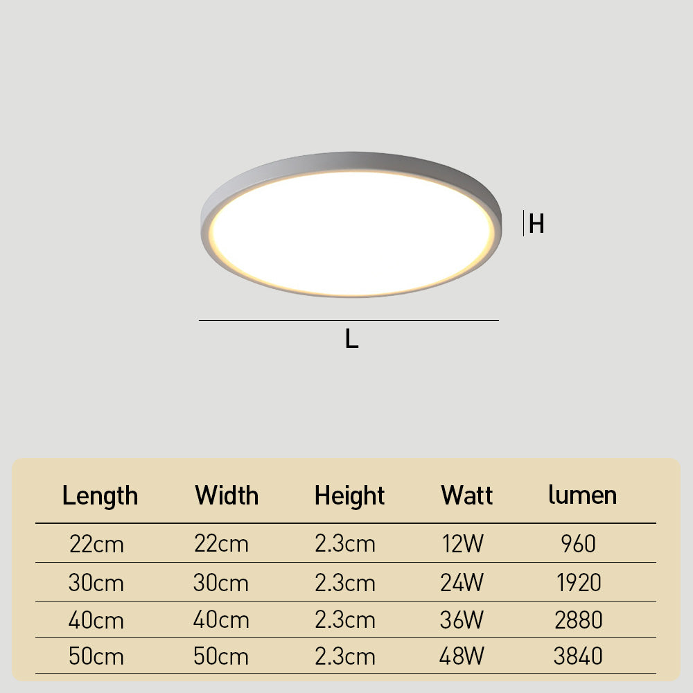 Ultra-thin Modern LED Ceiling Lights for Bedroom Living Room