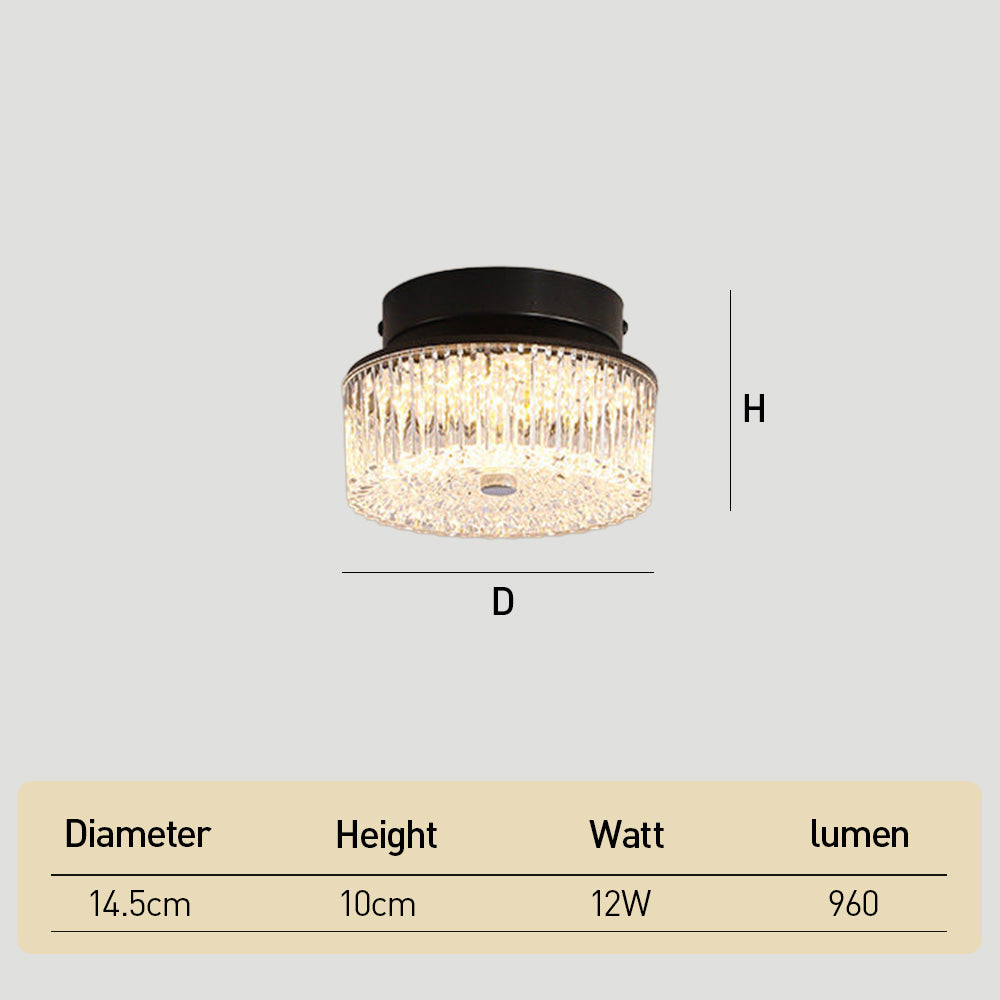 Modern Iron Matte Dimmable LED Ceiling Lights for Bedroom