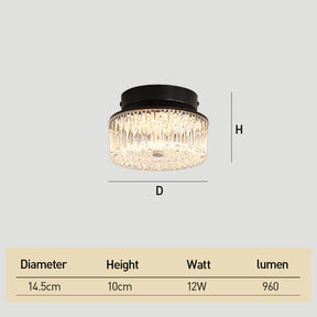 Modern Iron Matte Dimmable LED Ceiling Lights for Bedroom