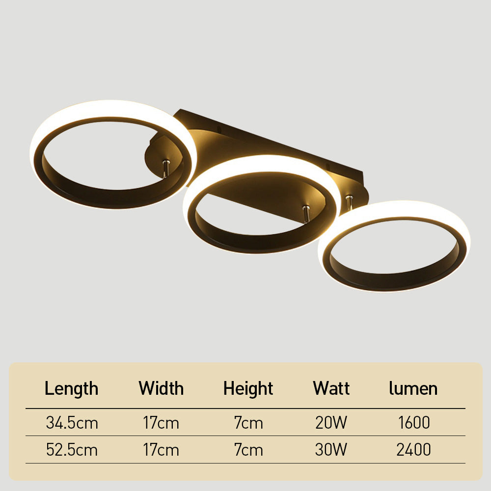 Modern LED Ceiling Light for Bedroom, Living room